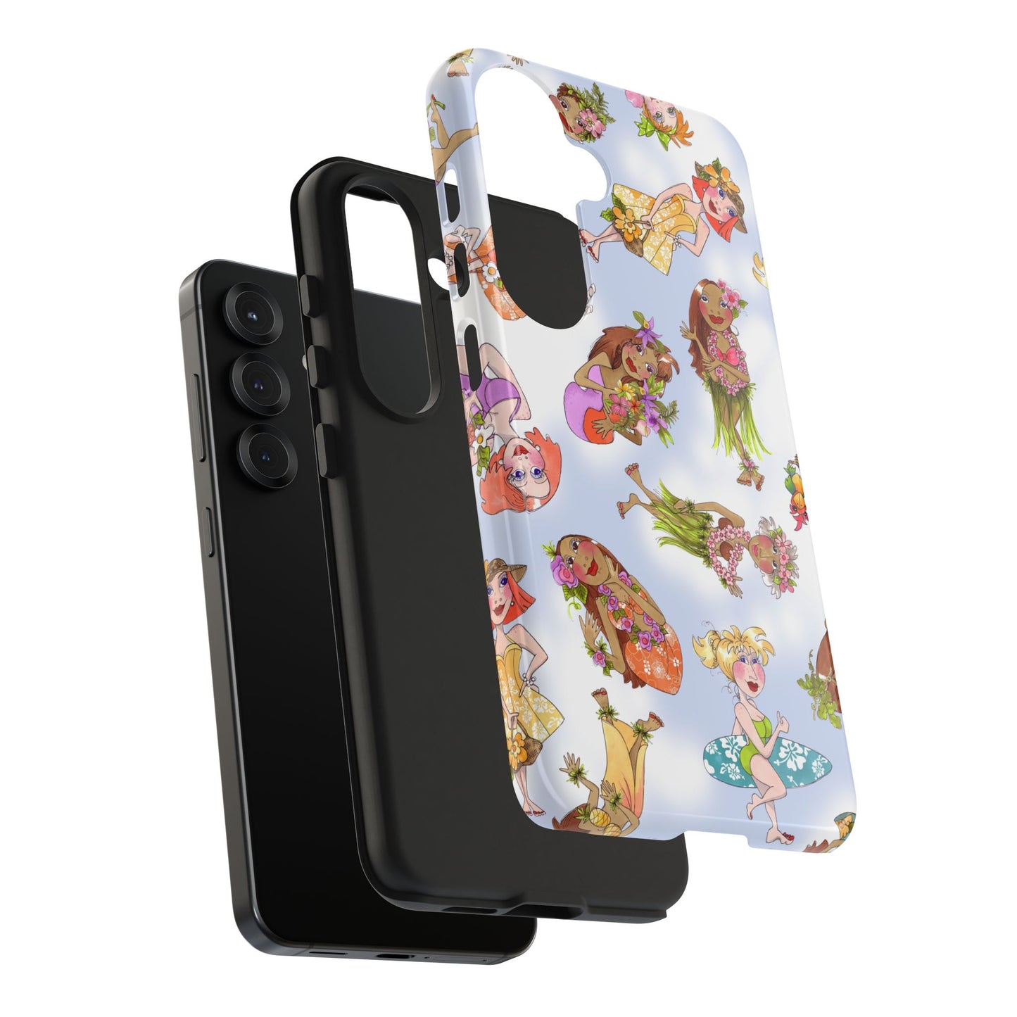 Island Toss Blue Sky Phone Case