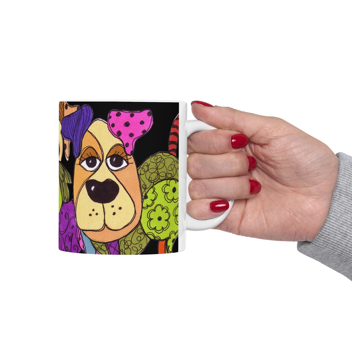 Dog Happy Cup