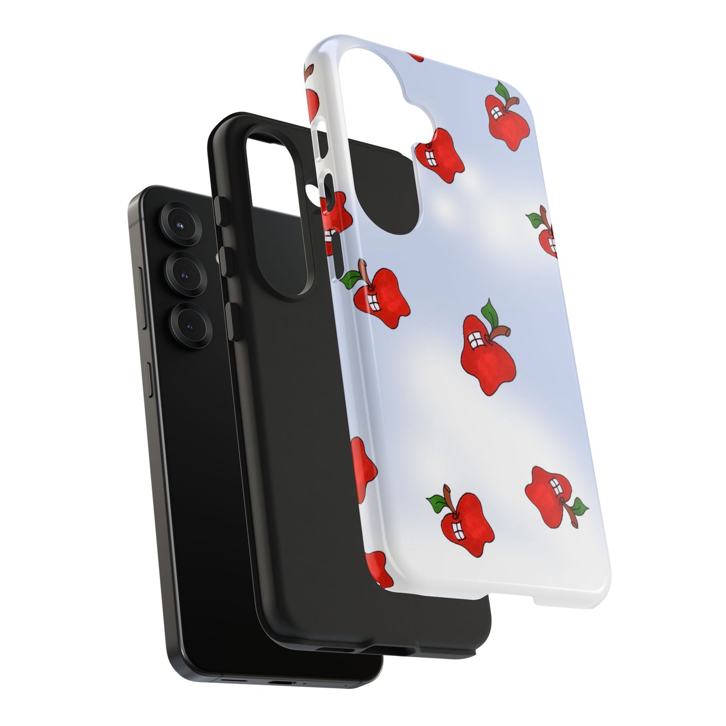 Flying Apples Blue Sky Phone Case
