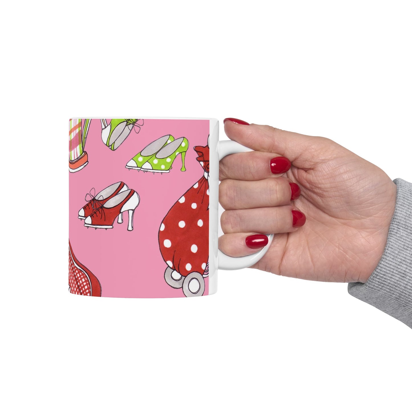 Bags & Shoes Pink Cup