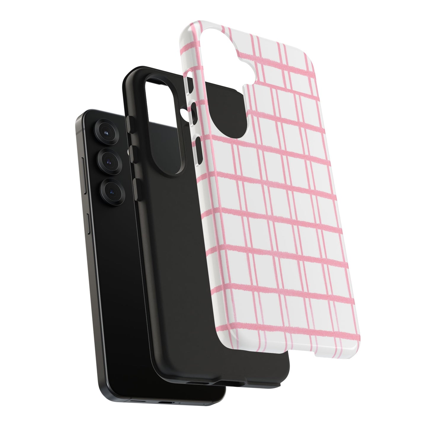 Pink Plaid Phone Case