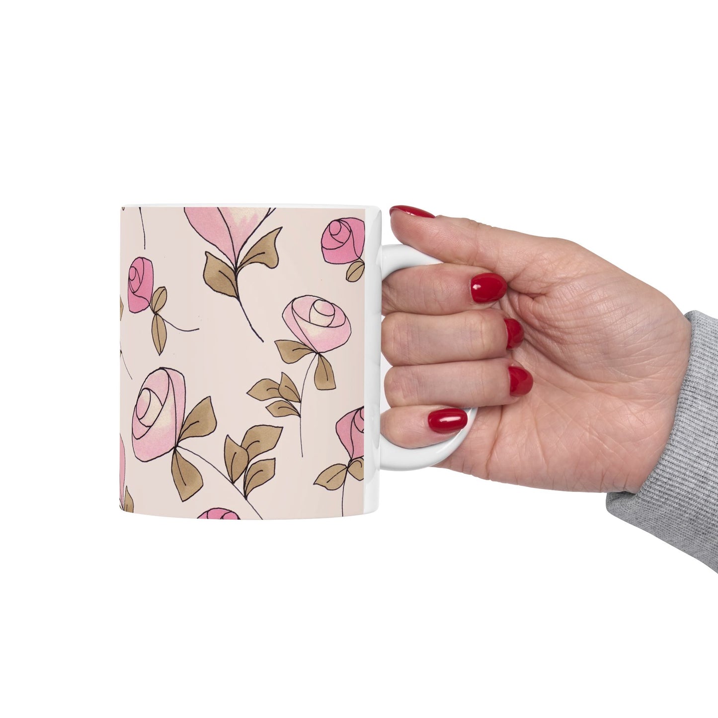 Simply Roses Pink Cup