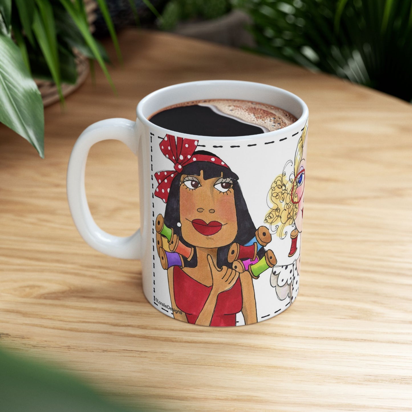 Sewing Sisters Cup