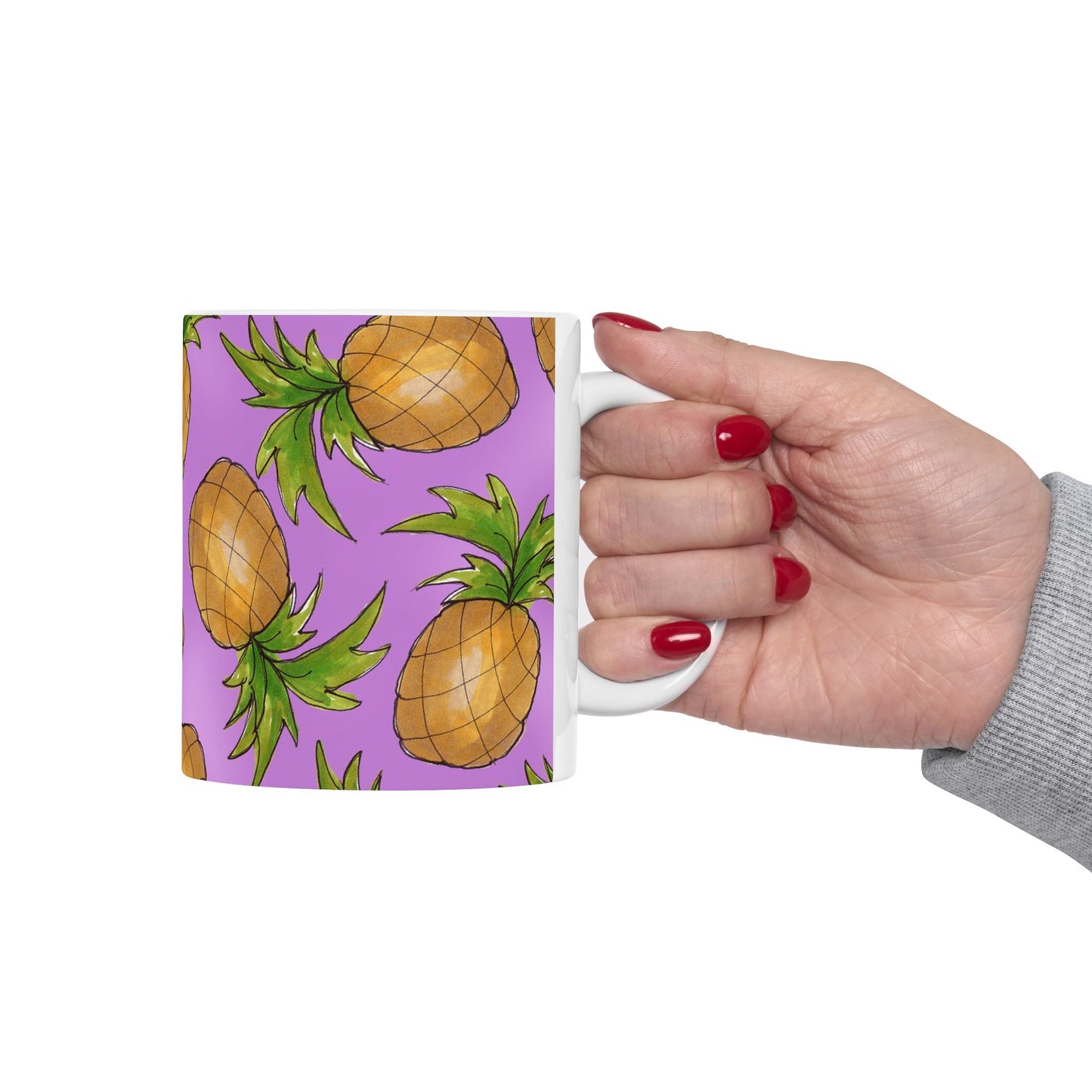 Pineapple Toss Lilac Cup