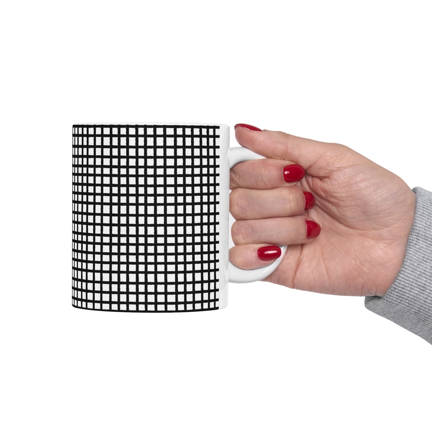 Chipper Check Black Cup