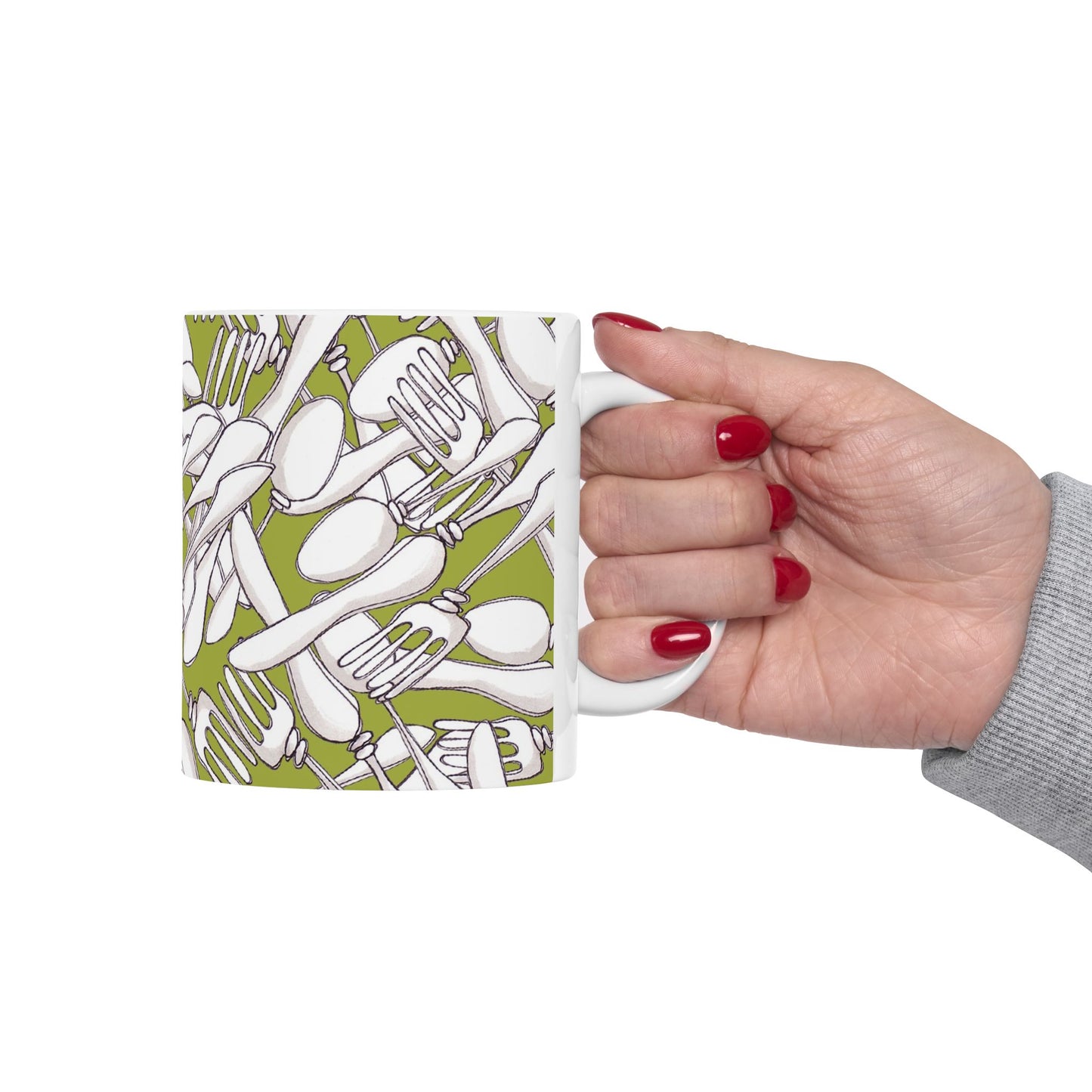 Silverware Wars Green Cup