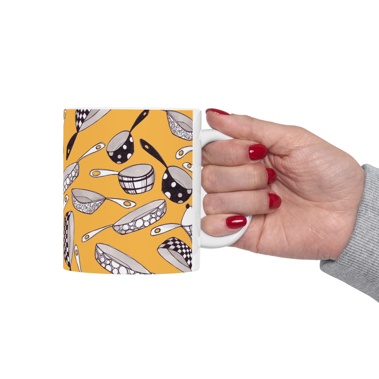 Pots & Pans Flyin' Yellow Cup