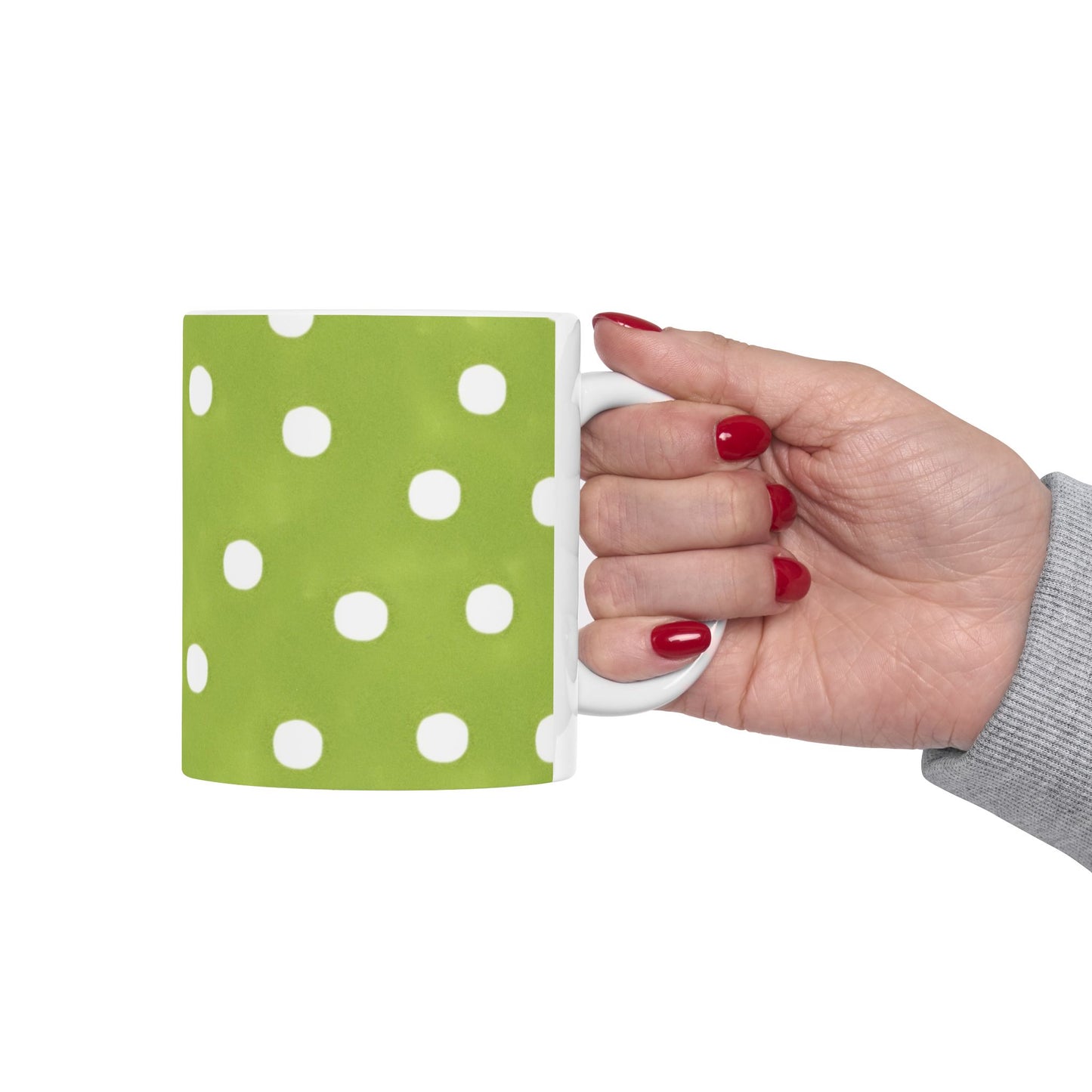 Big Dots Lime Cup