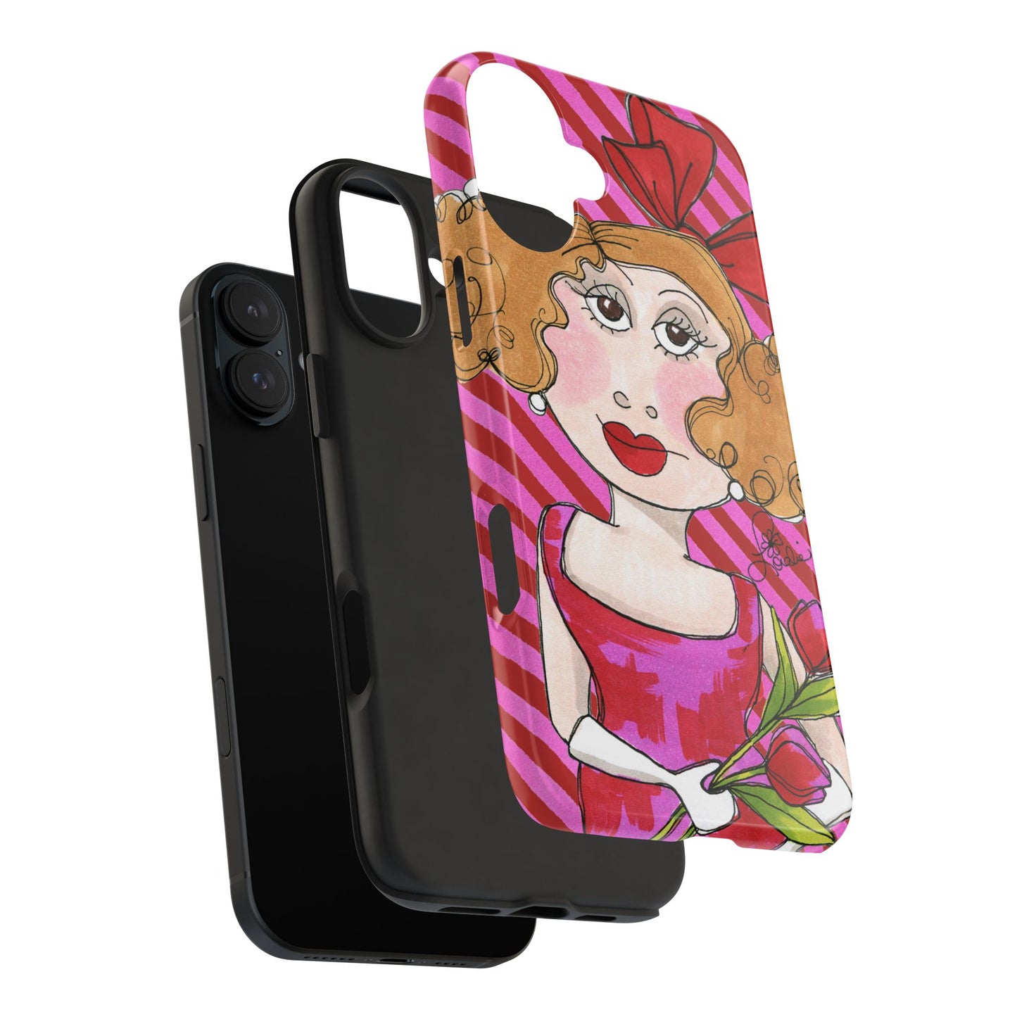 Button Head Phone Case
