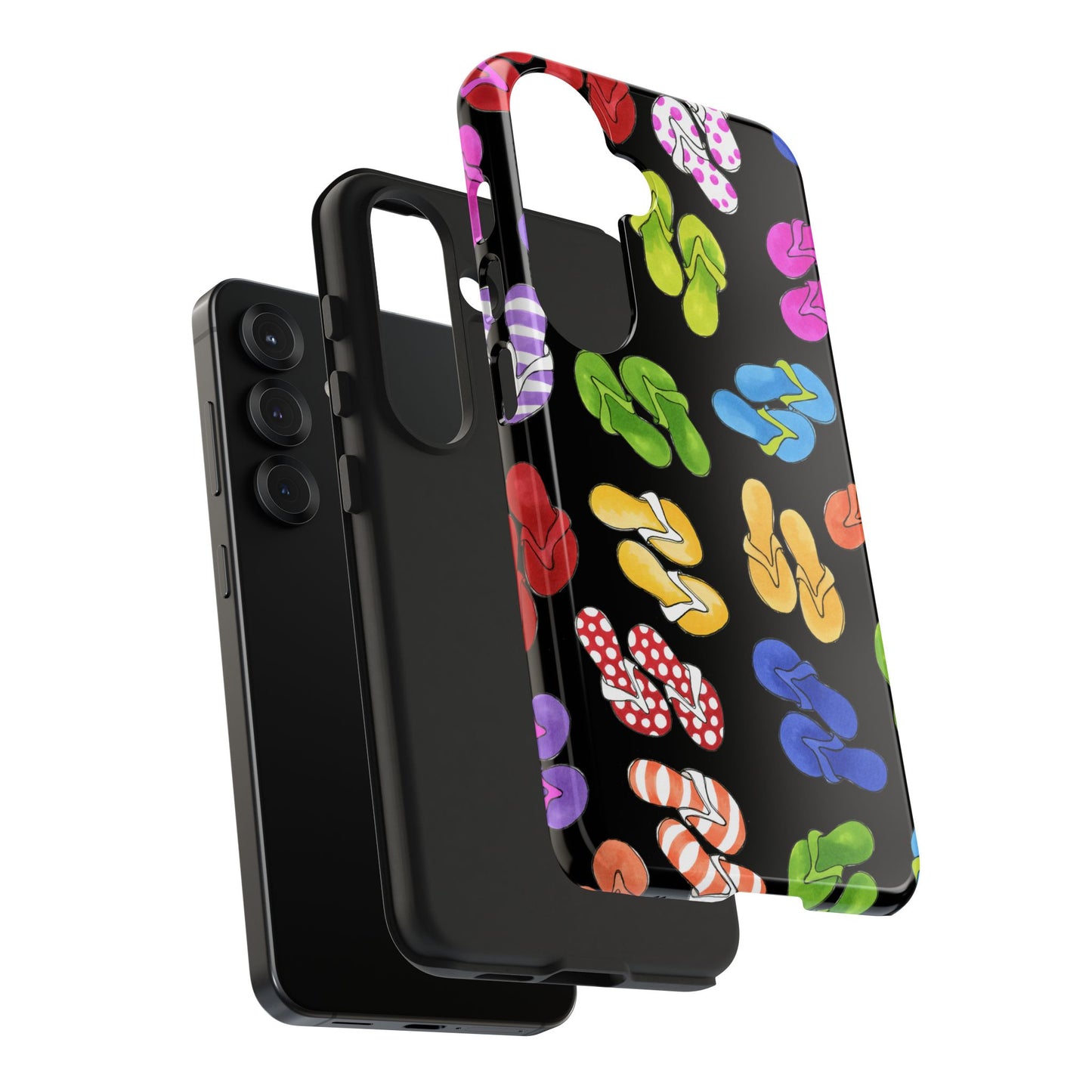 Fun Flops Black Phone Case