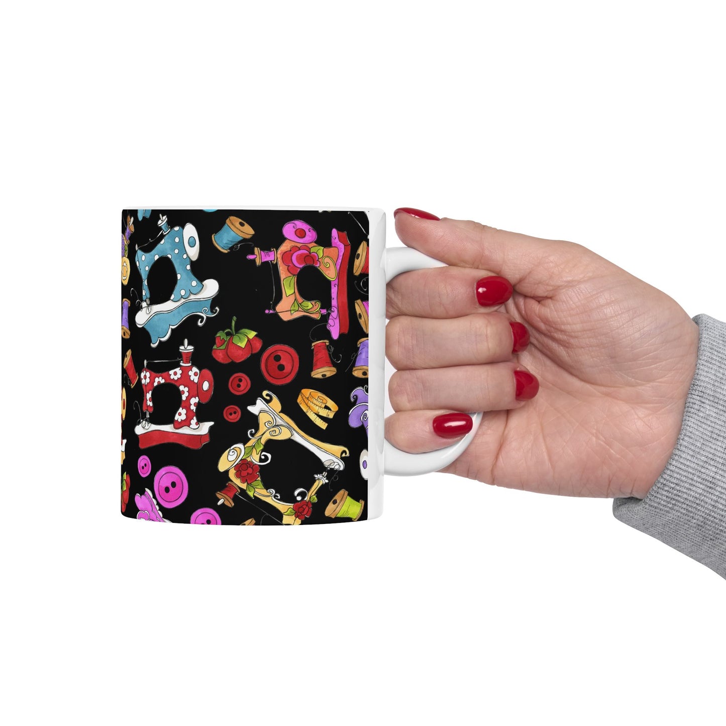 Sew Assorted Black Cup