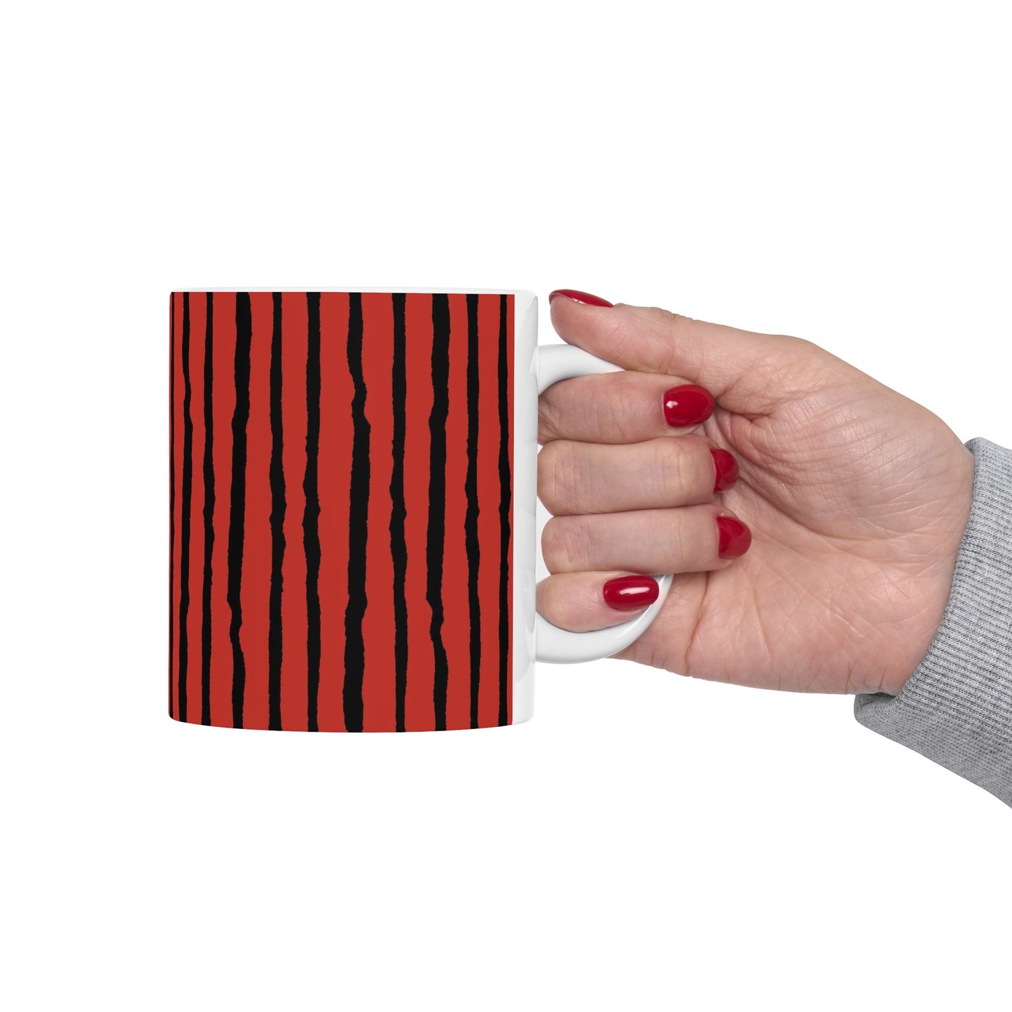 Sorta Stripe Red / Black Cup