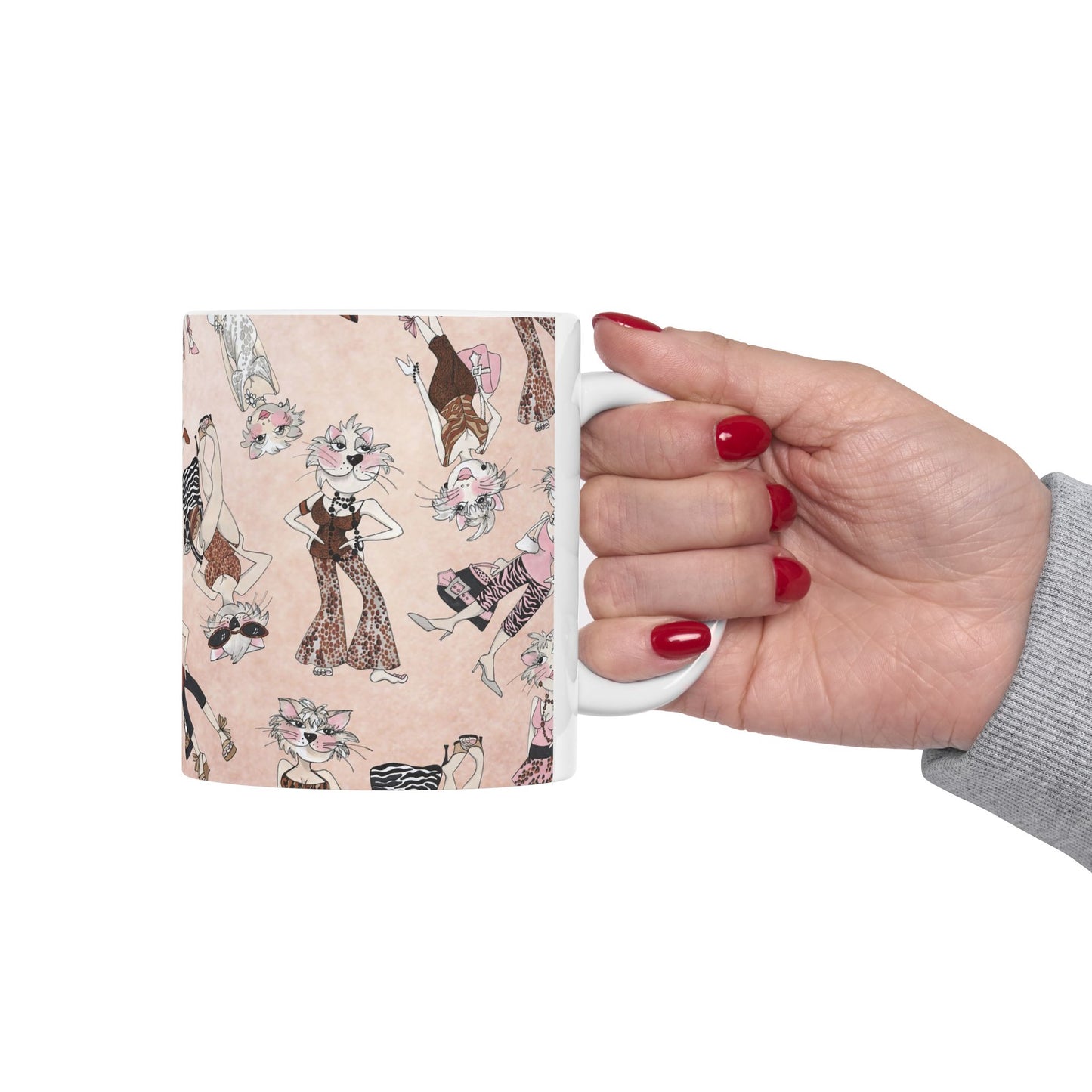 Tossed Wild Cats Cup