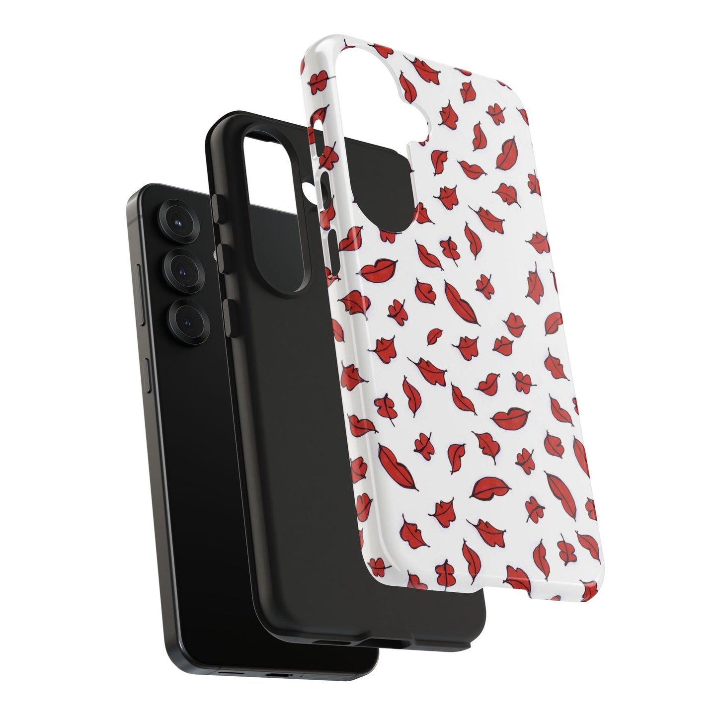 Autumn Lips White Phone Case