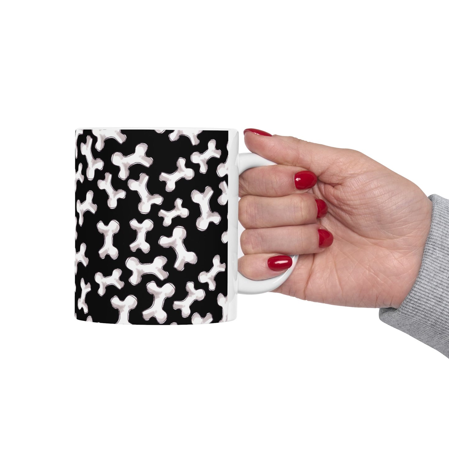 Bones a Lot Black Cup