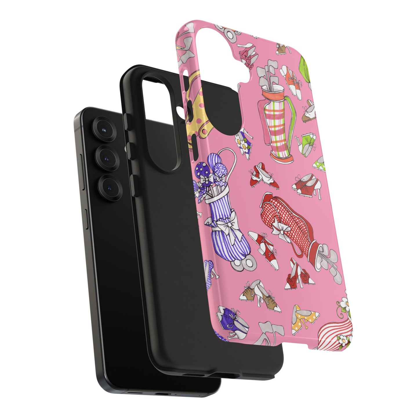 Bags & Shoes Pink Phone Case