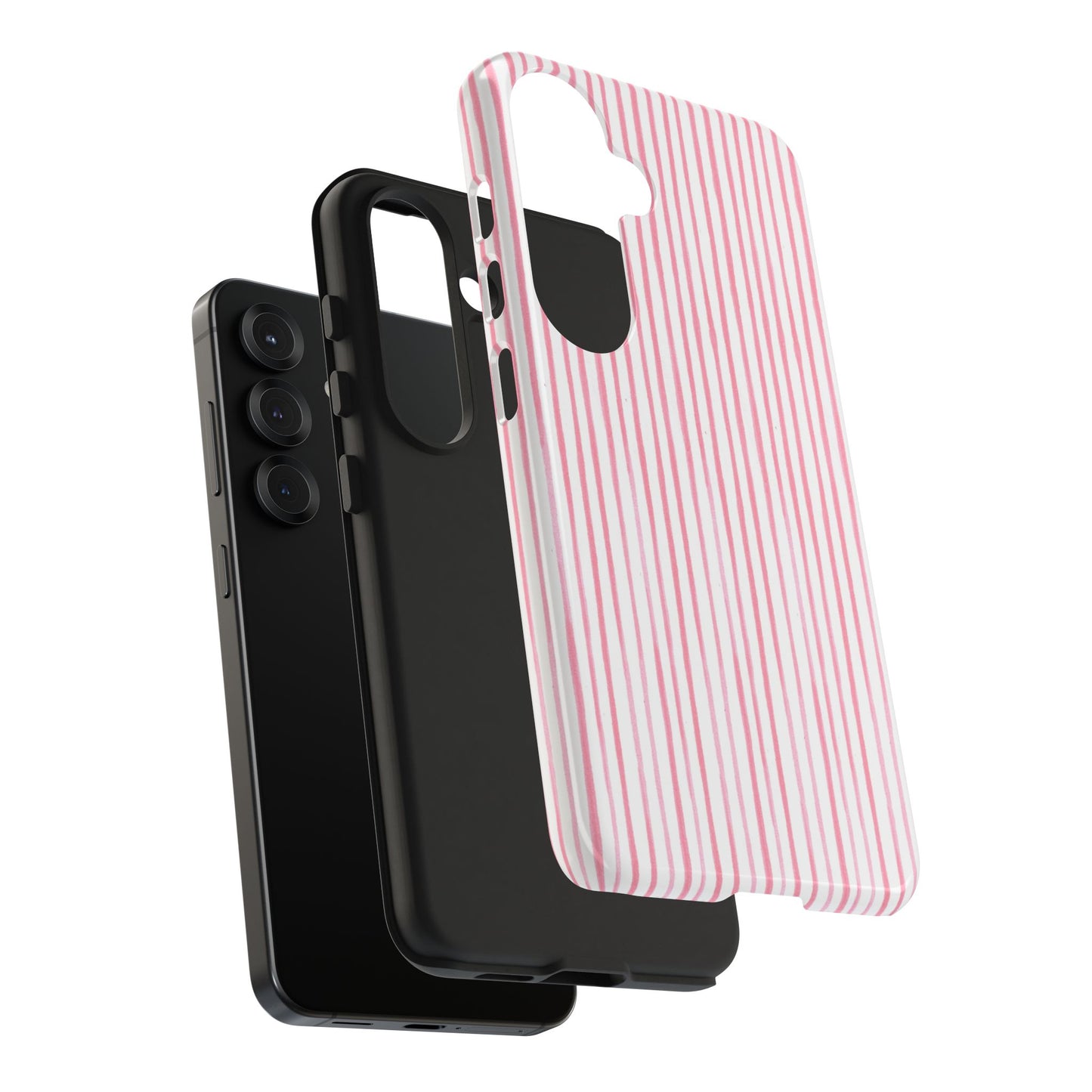 Candy Stripe White / Pink Phone Case