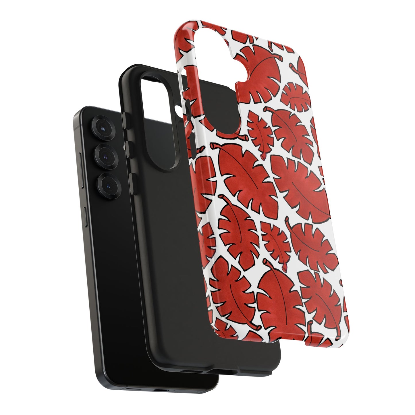 Red Bananas White Phone Case