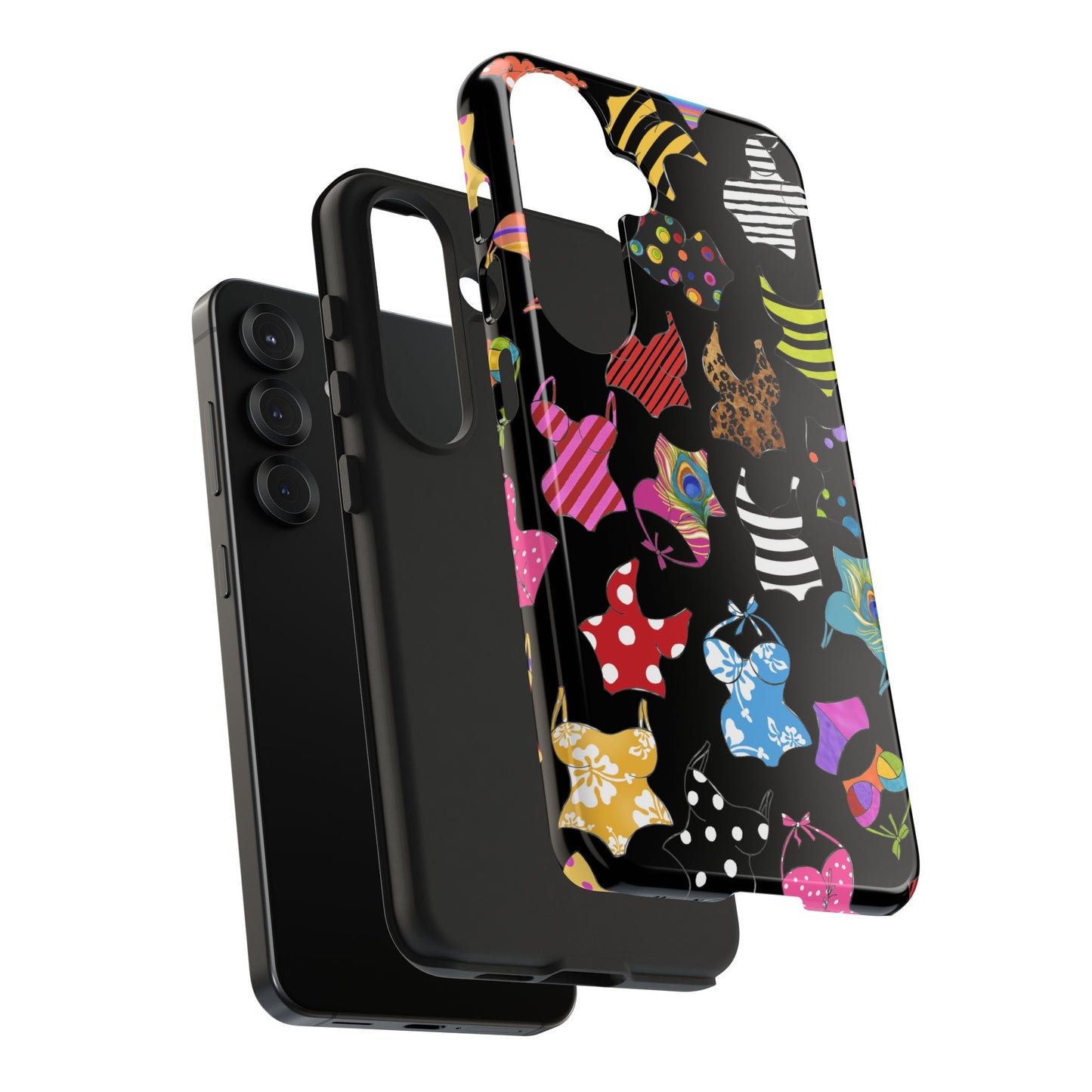 Assorted Suits Black Phone Case