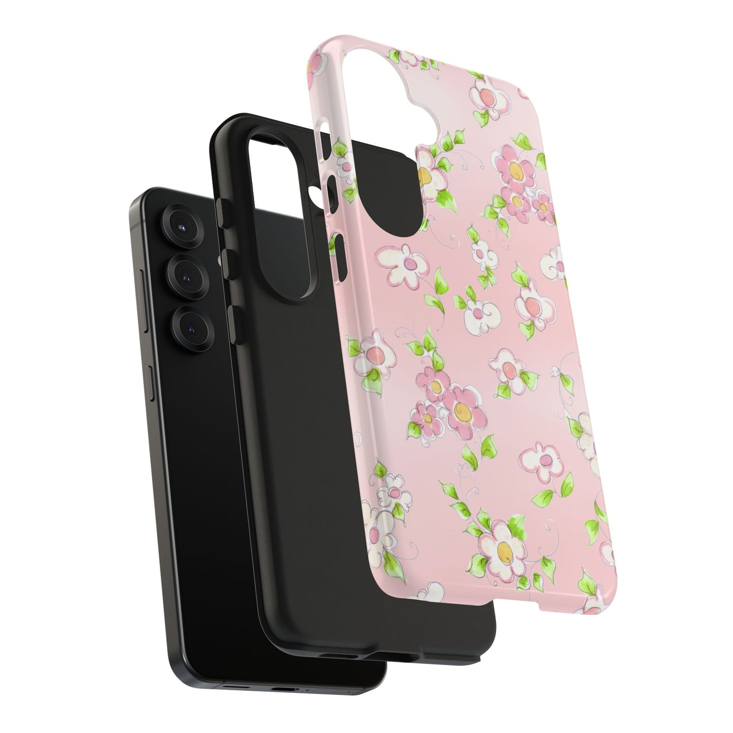 Precious Posies Pink Phone Case