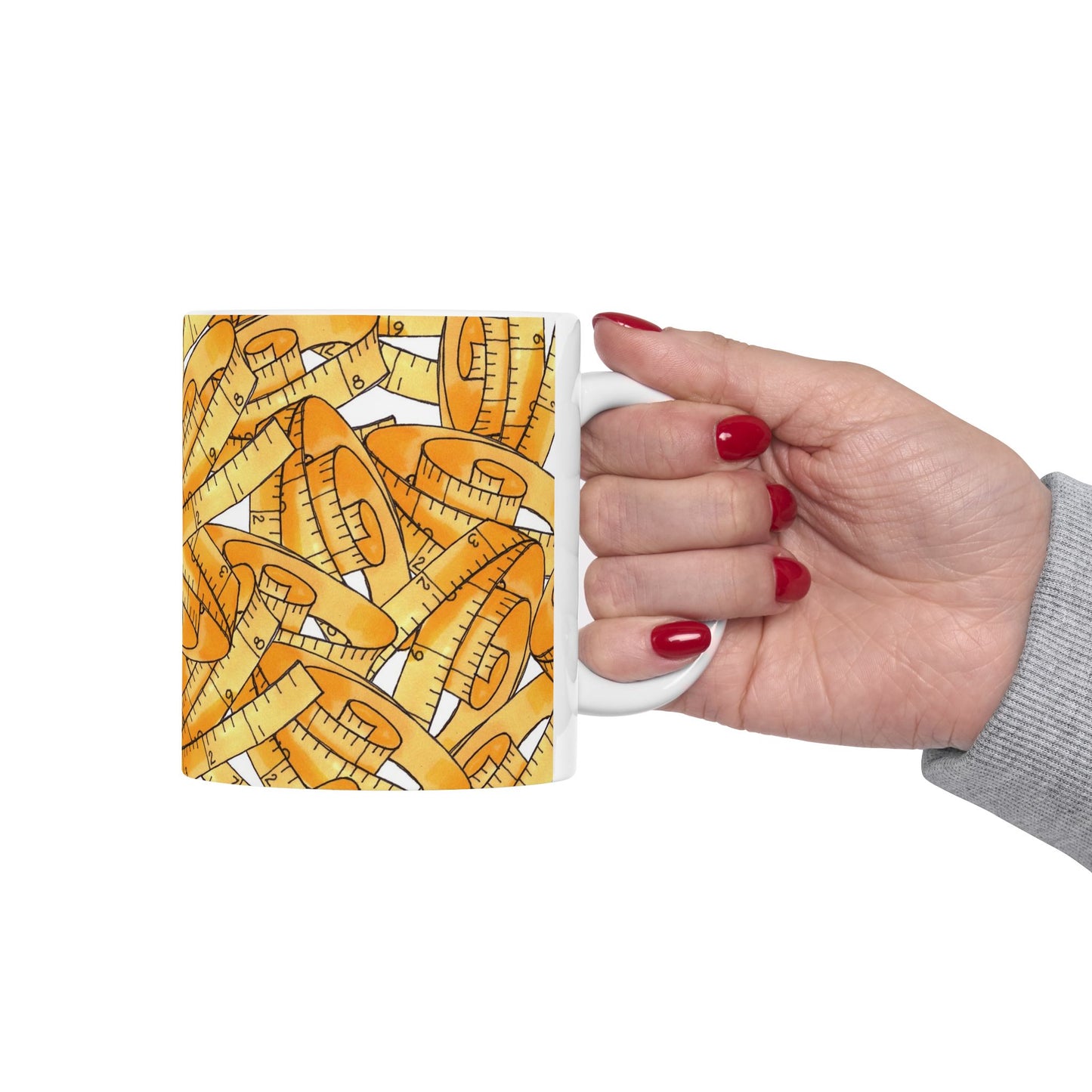 Tape Storm White Cup
