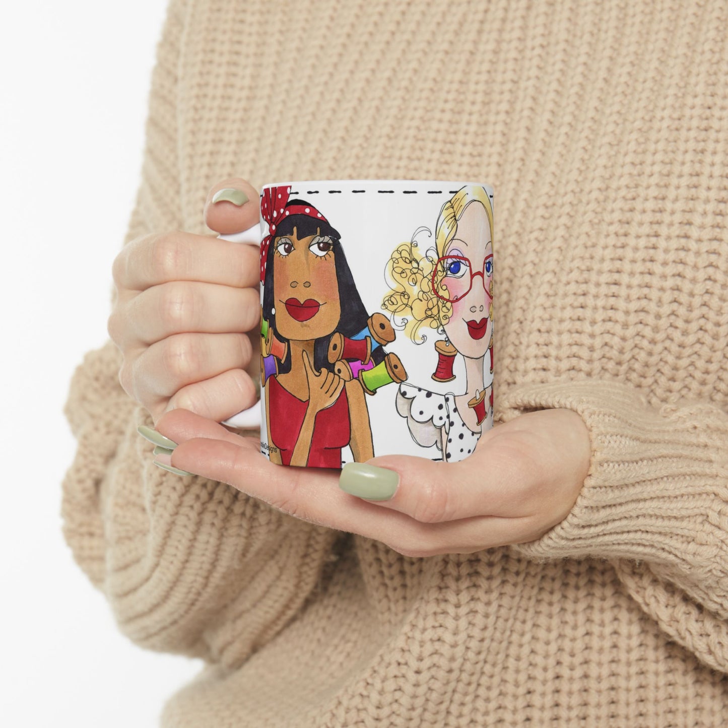 Sewing Sisters Cup