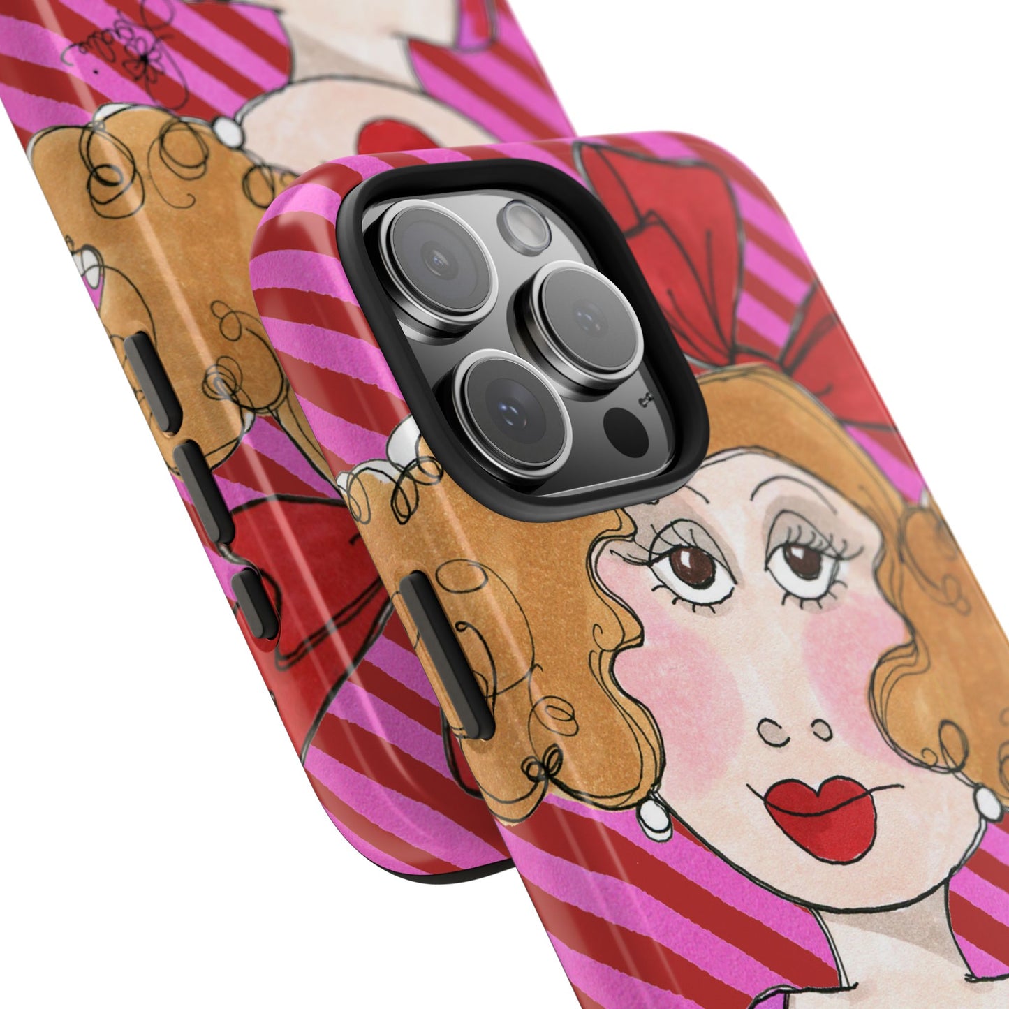 Button Head Phone Case