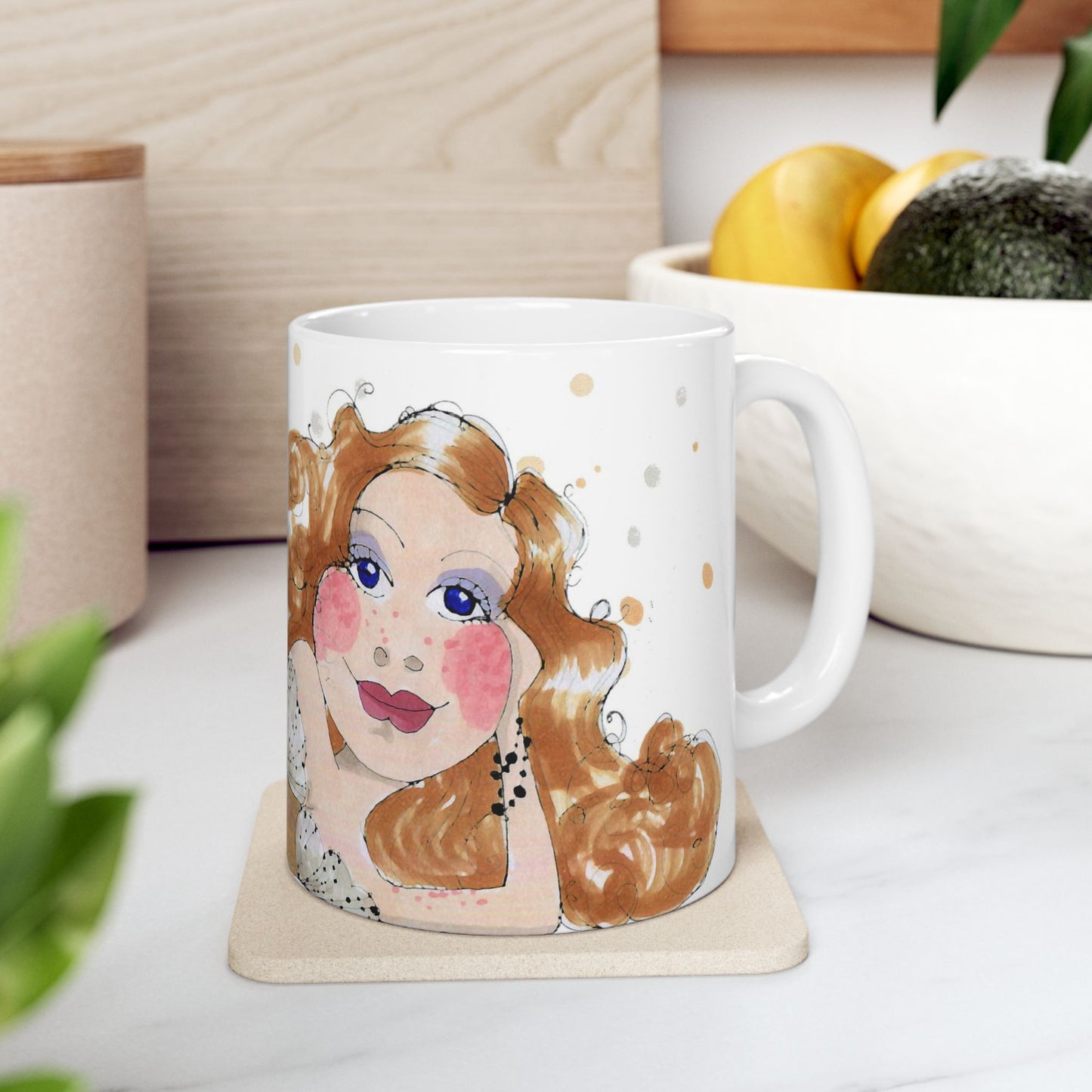 Amelia the Island Mermaid Cup
