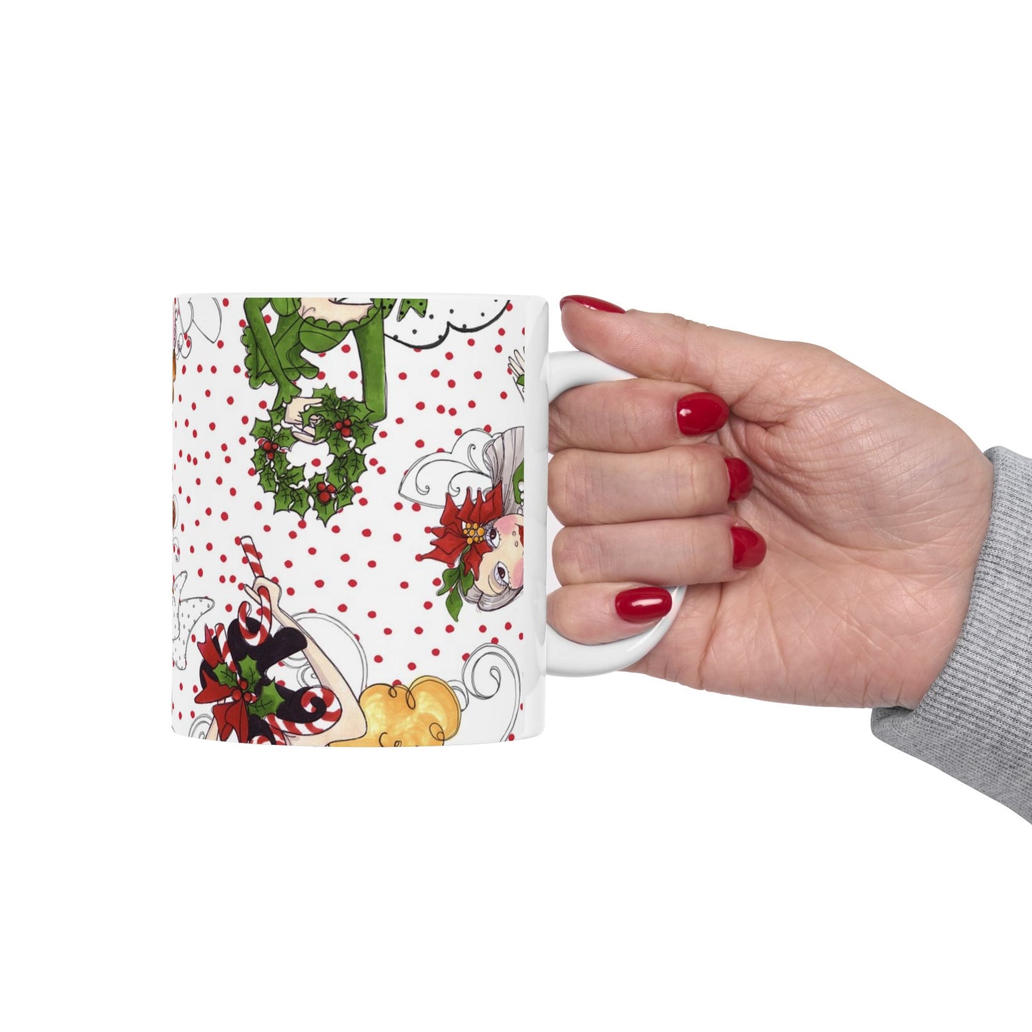 Fairy Toss White / Red Cup