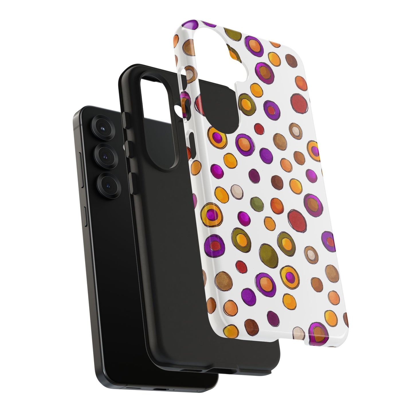 Sesame Dot White Phone Case