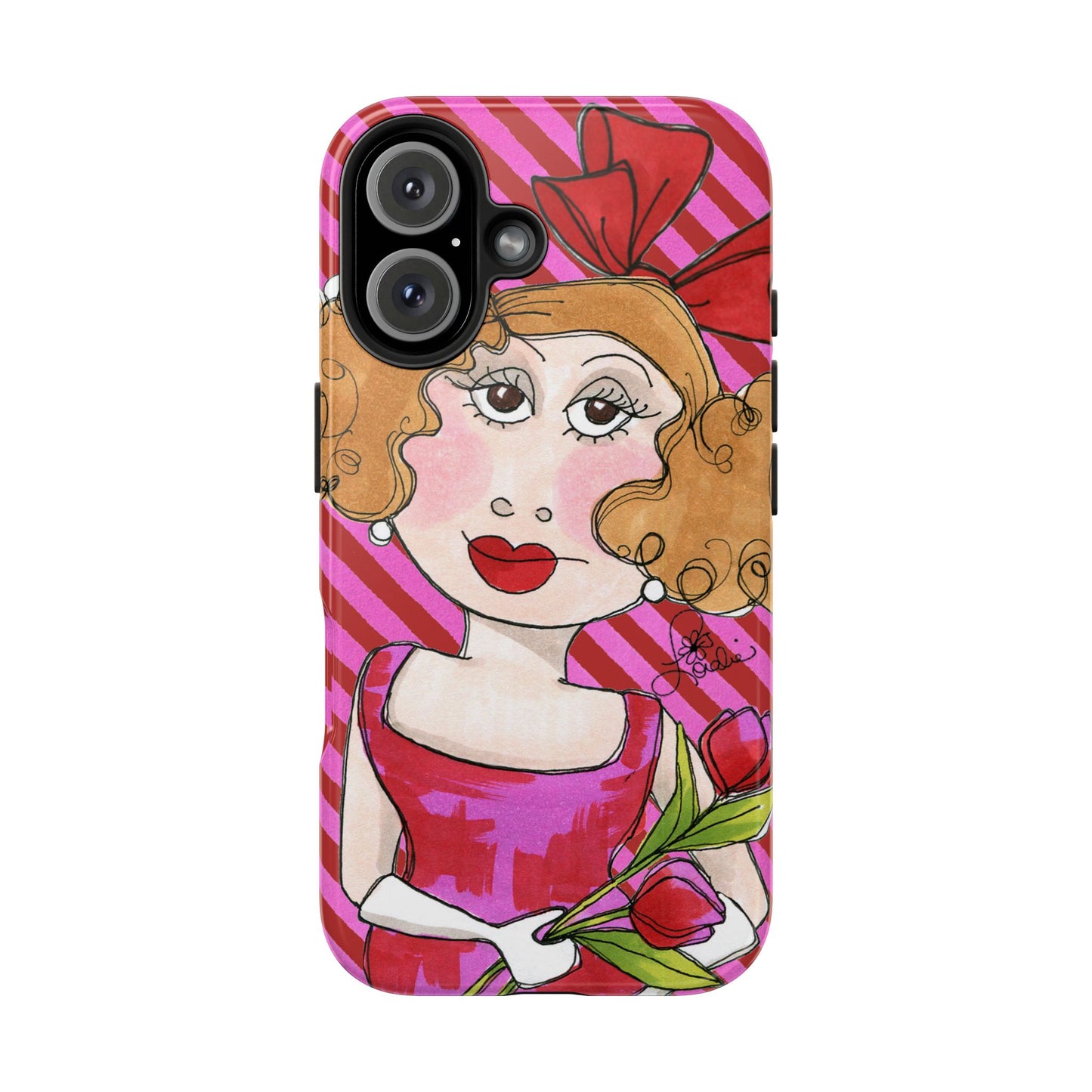 Button Head Phone Case