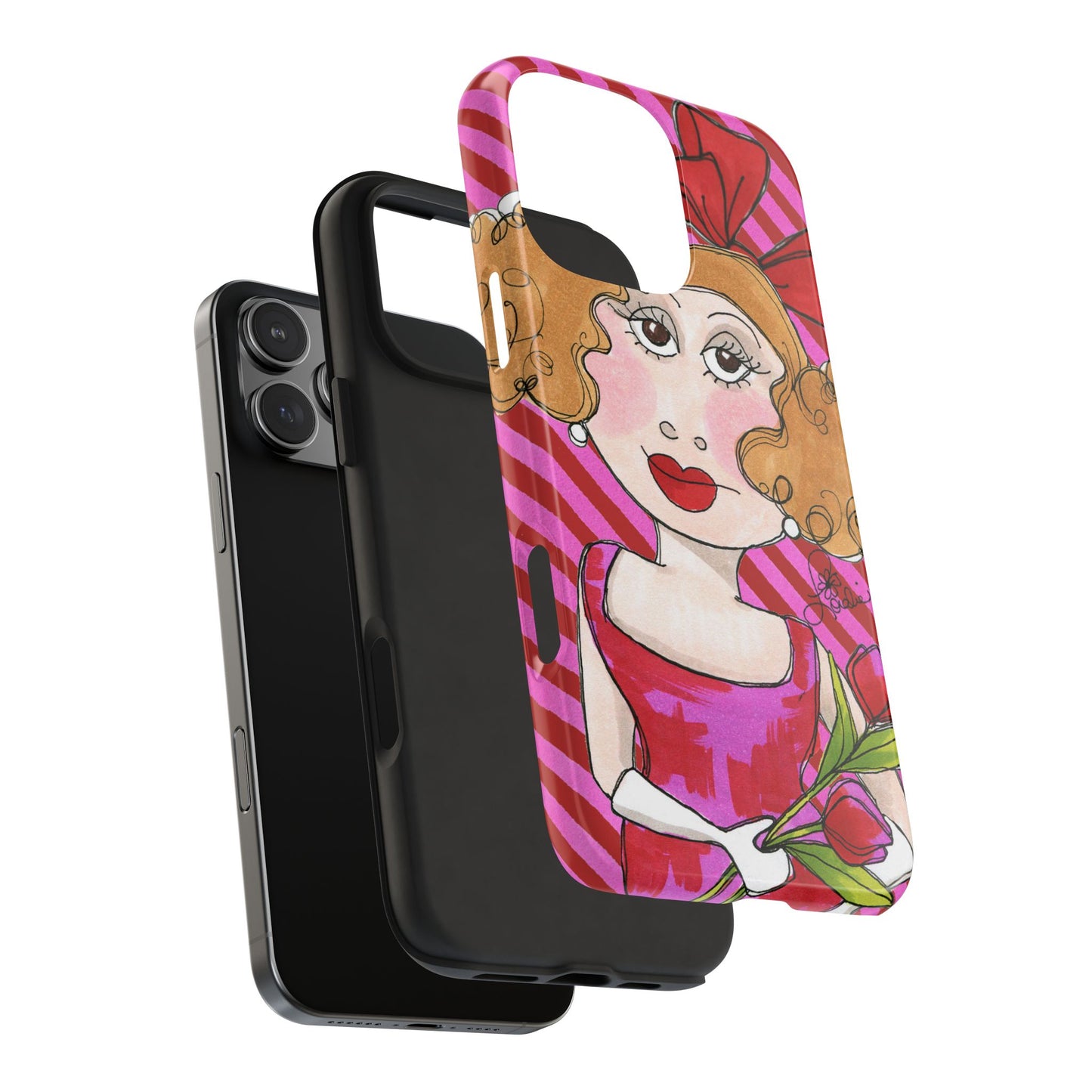 Button Head Phone Case