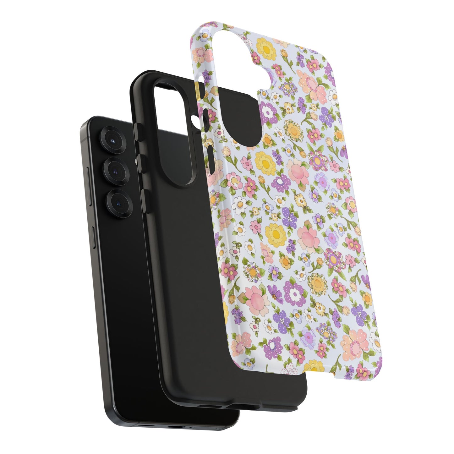 Flowery Blue Sky Phone Case