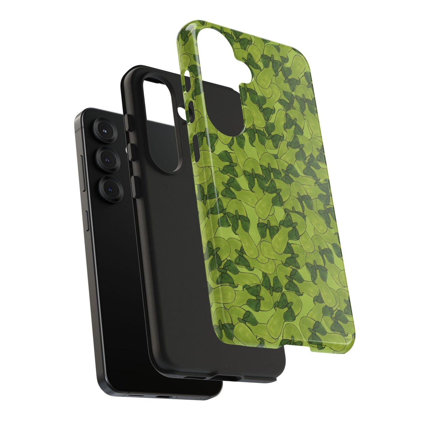 Green Flip Flops Phone Case
