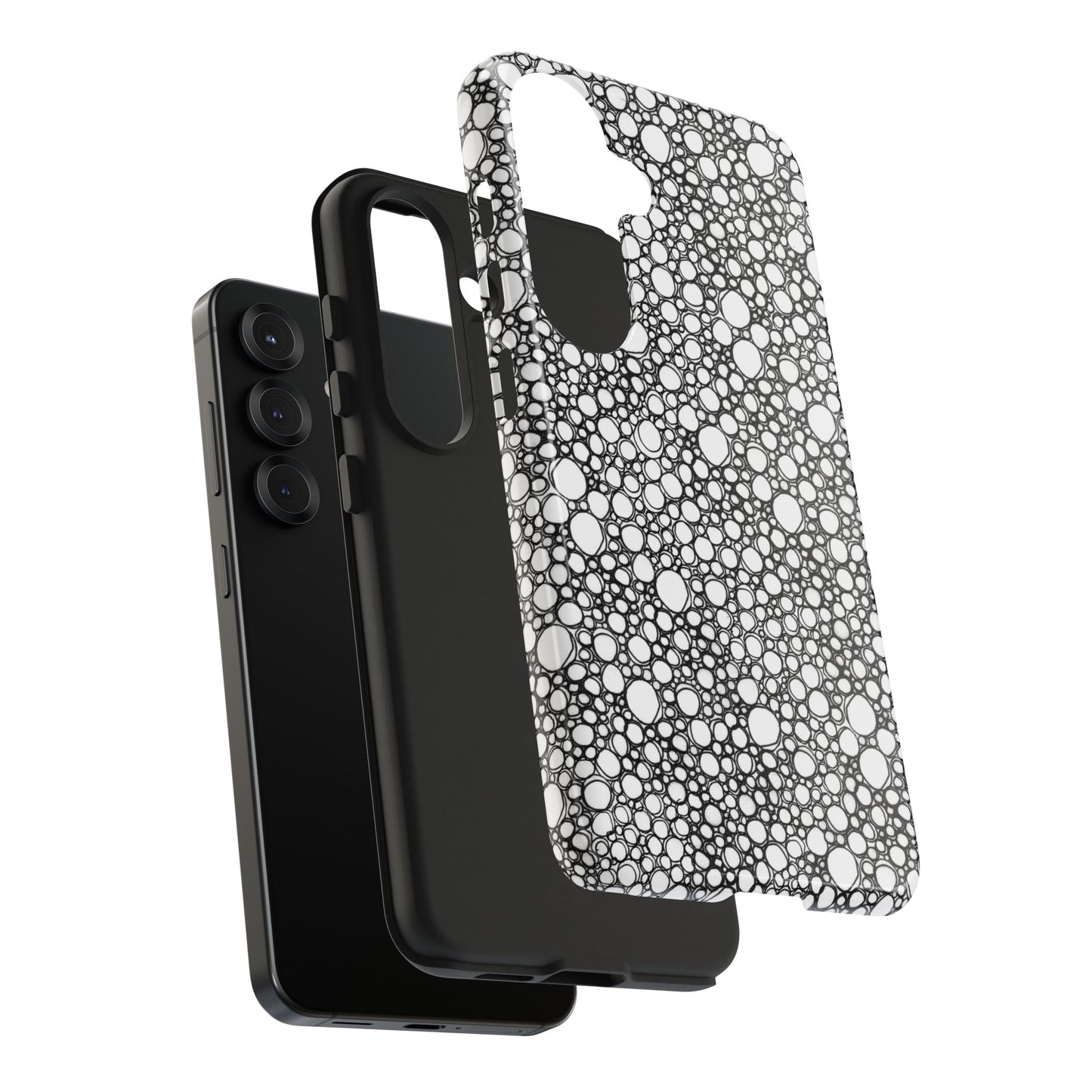 Air Bubbles Black Phone Case