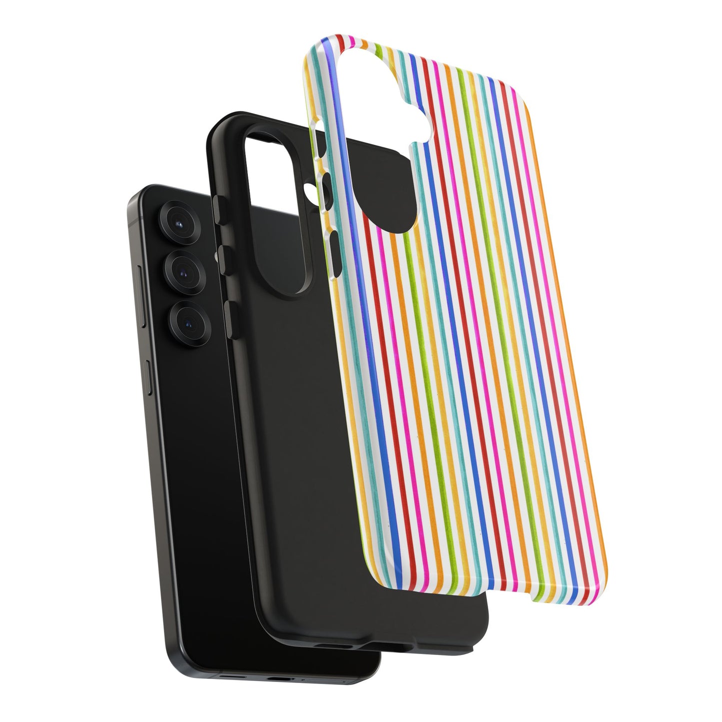 Cool Stripe White Phone Case