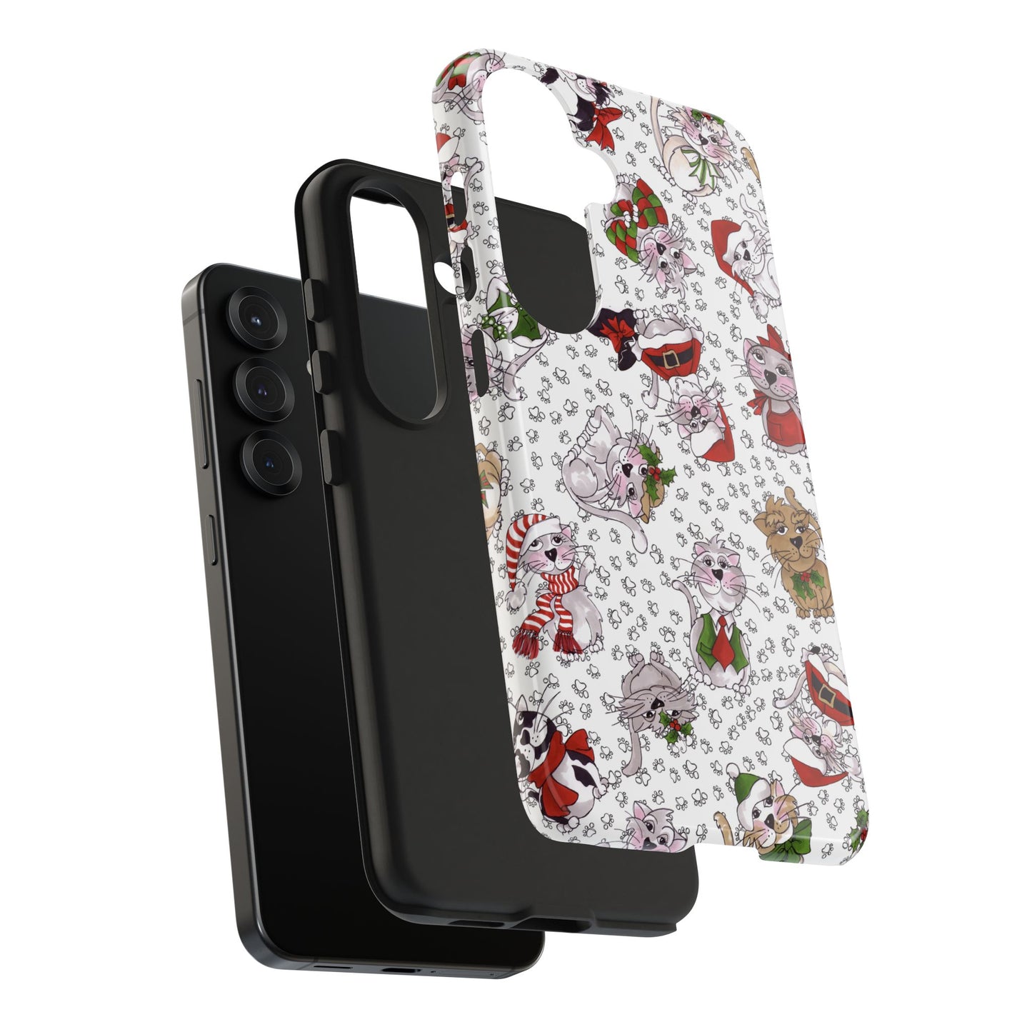 Kitty Blizzard White Phone Case