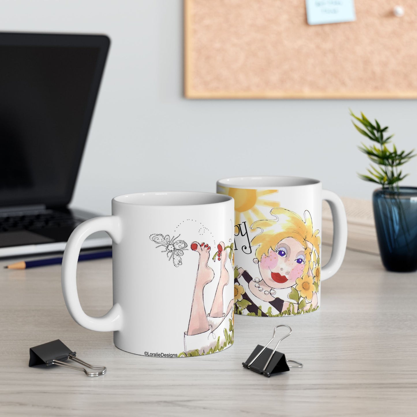 Bee Happy Cup