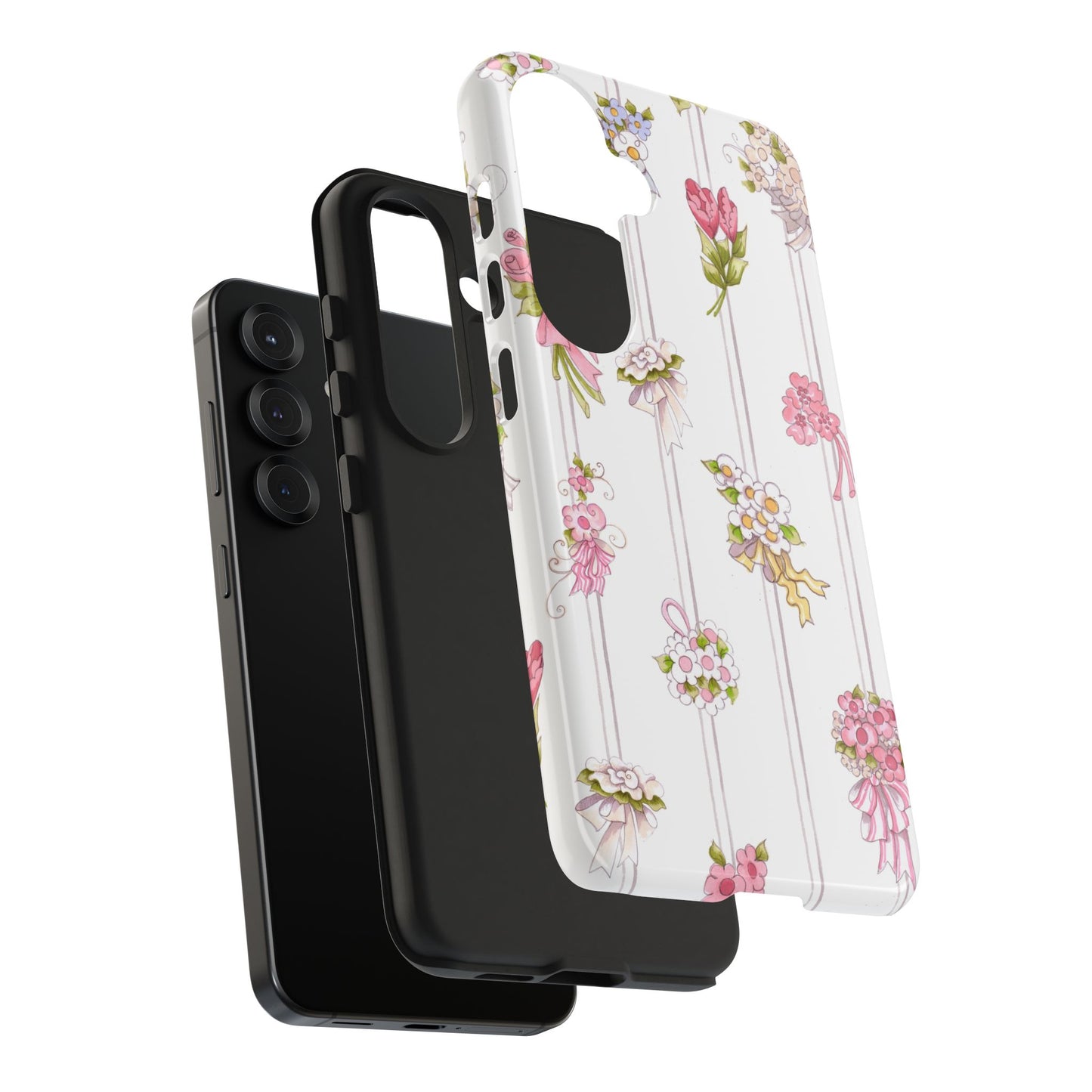 Bouquet Stripe Phone Case