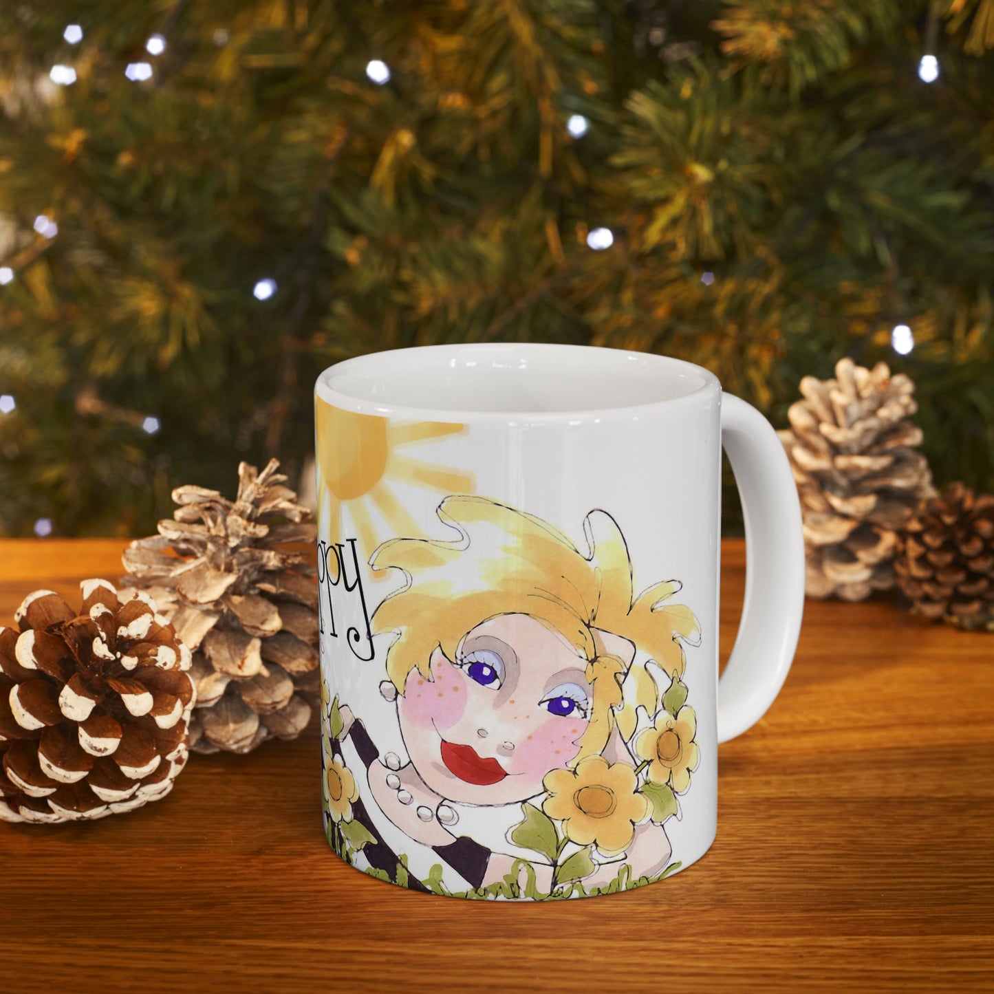 Bee Happy Cup