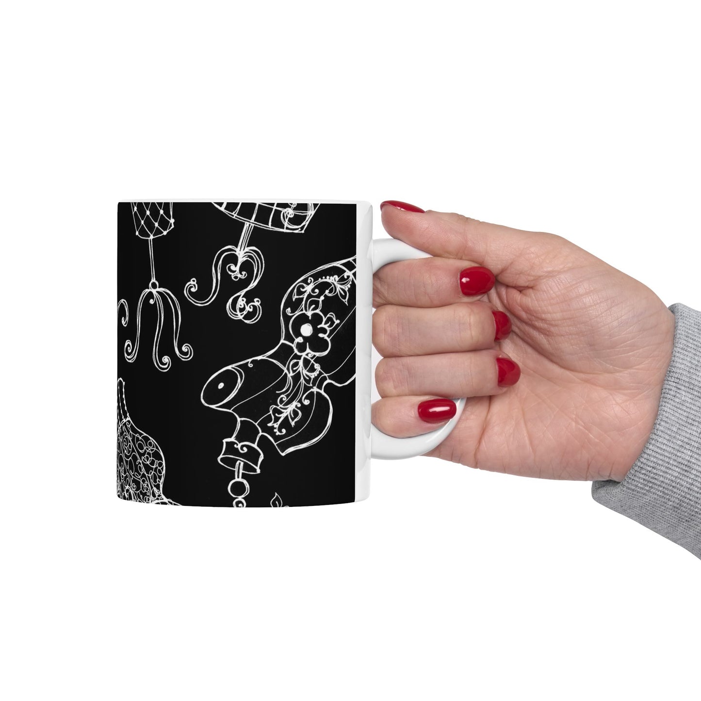 Mannequinique Black / White Cup