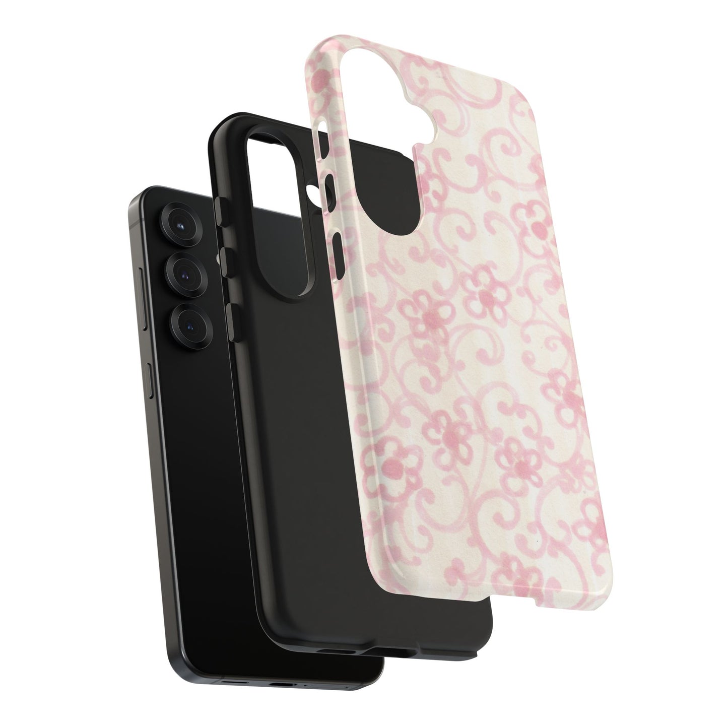 Floral Scroll Phone Case