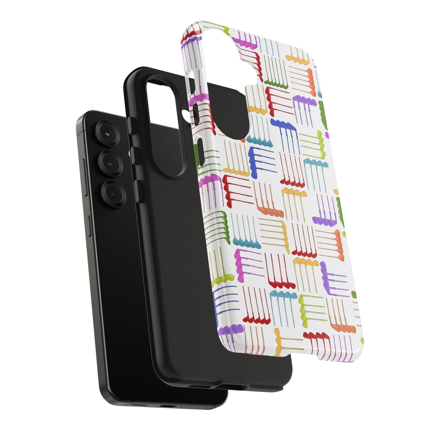 Club Weave White Phone Case