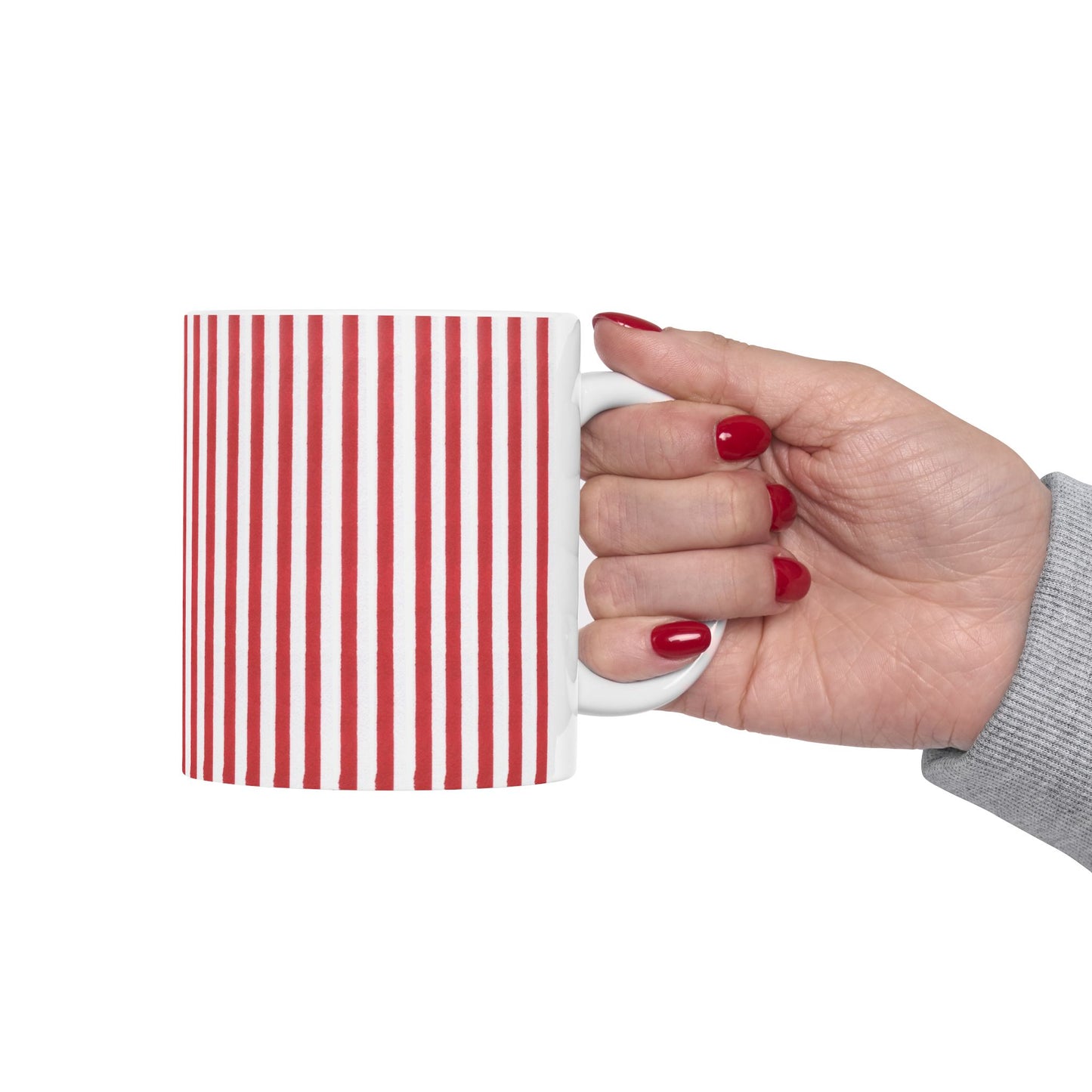 Lazy Stripe Red Cup
