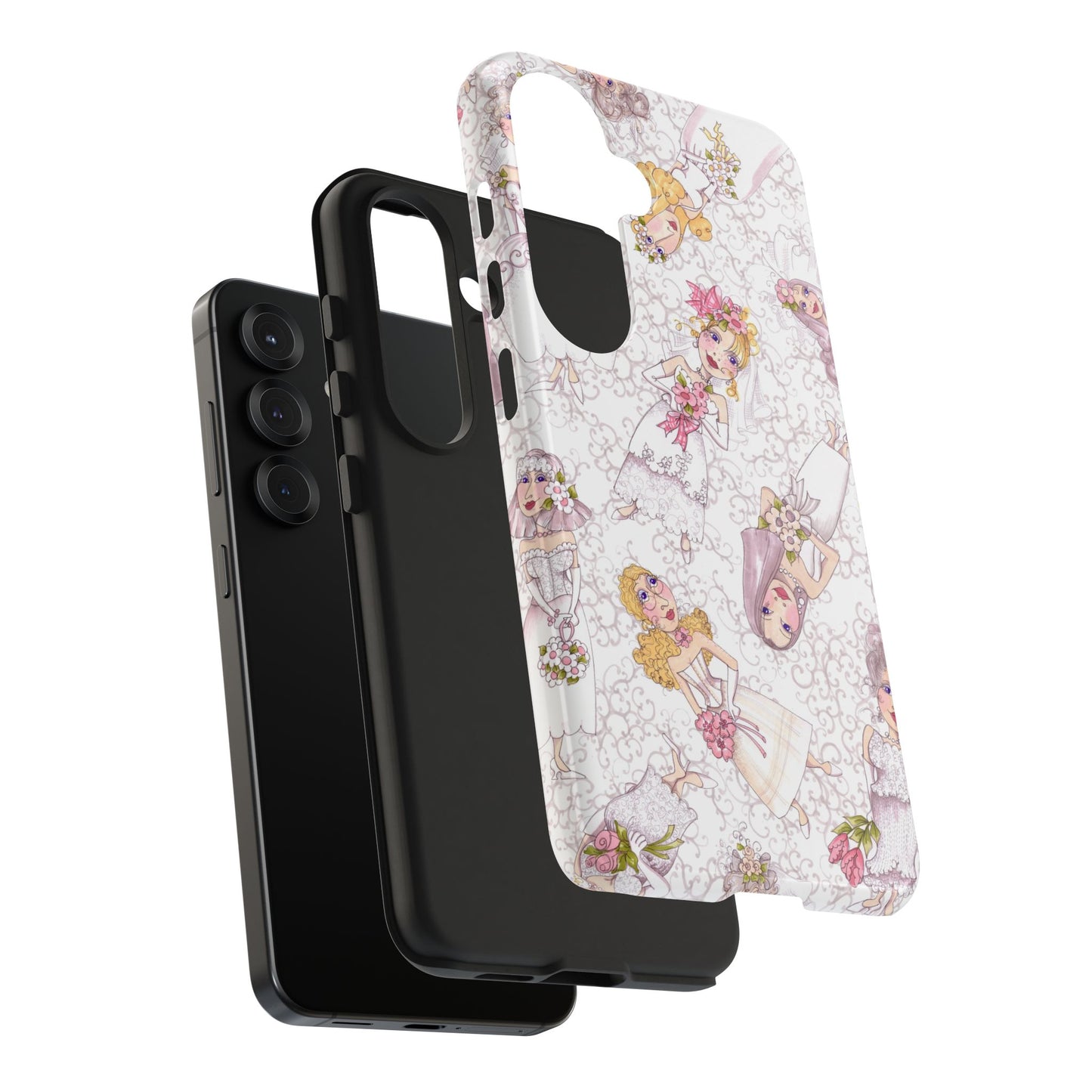Bridal Scroll Phone Case