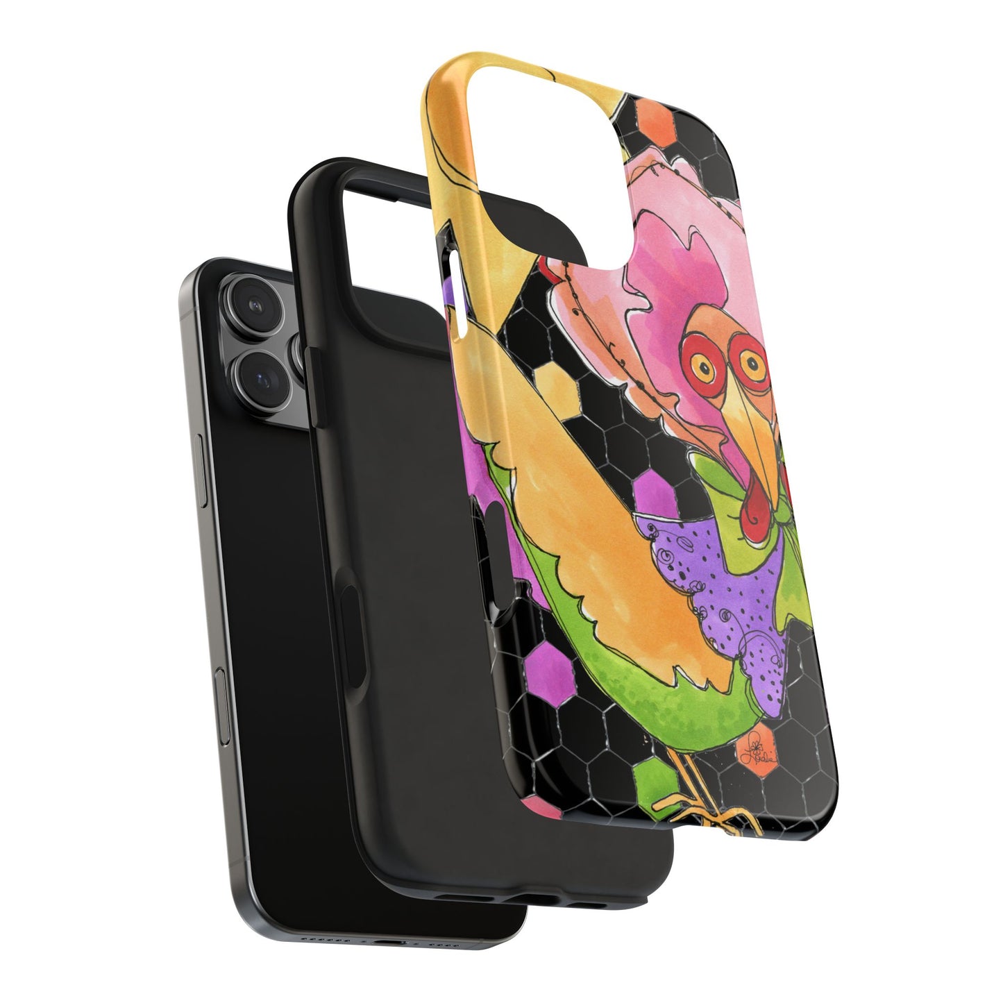 Chicken of Color Phone Case