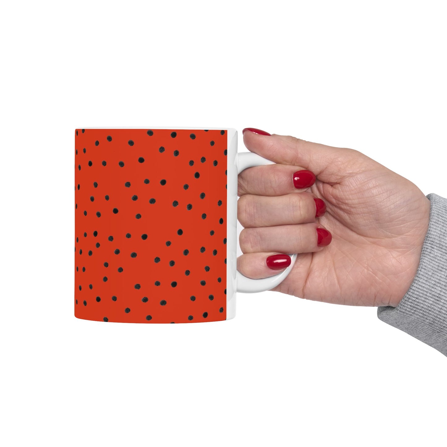 Dinky Dots Red / Black Cup