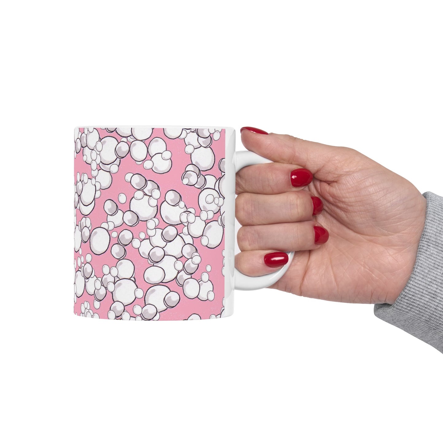 Bubble Dots Pink Cup