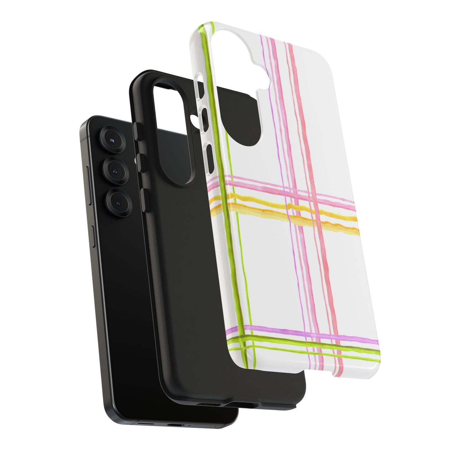 Cupcake Plaid Phone Case