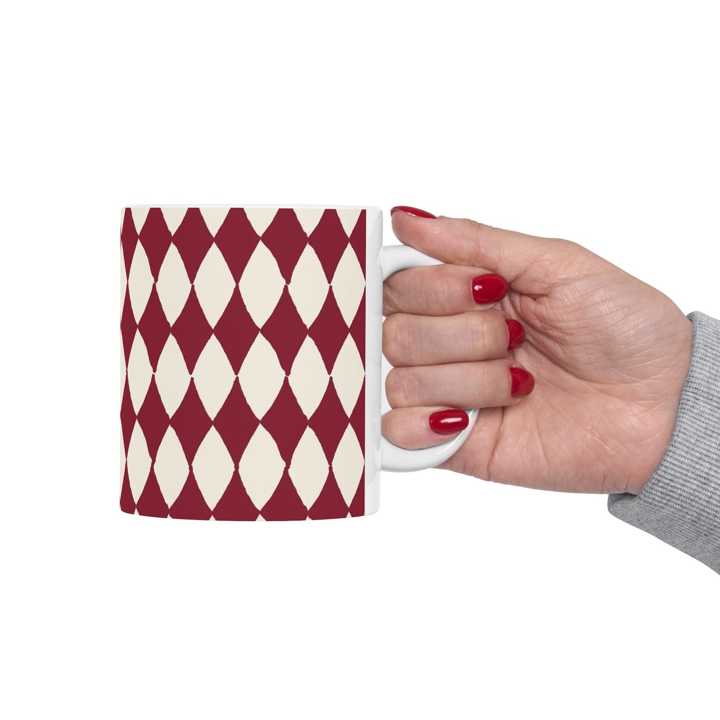 Diamond Ivory / Red Cup